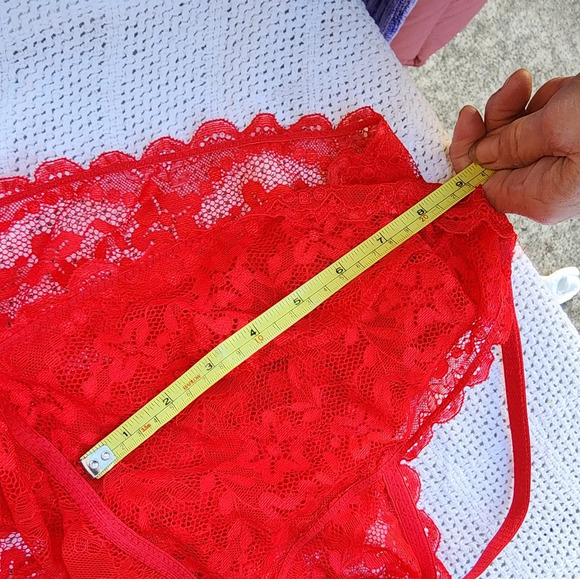 Fashion Nova Plus size red lacy teddy 3X NWOT - Picture 14 of 14